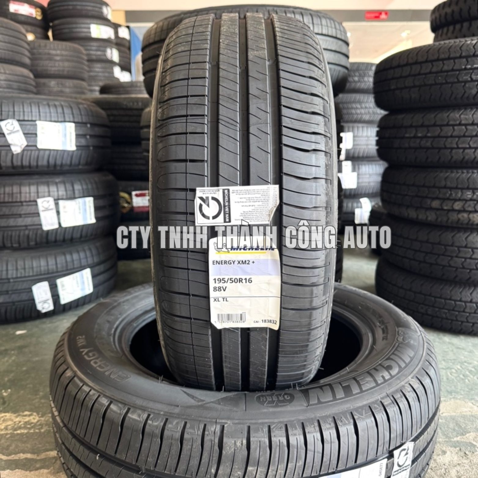 Lốp 195/50R16 Michelin XM2+ Lốp Accent Lốp Yaris